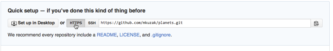 Changing the Repository URL on GitHub